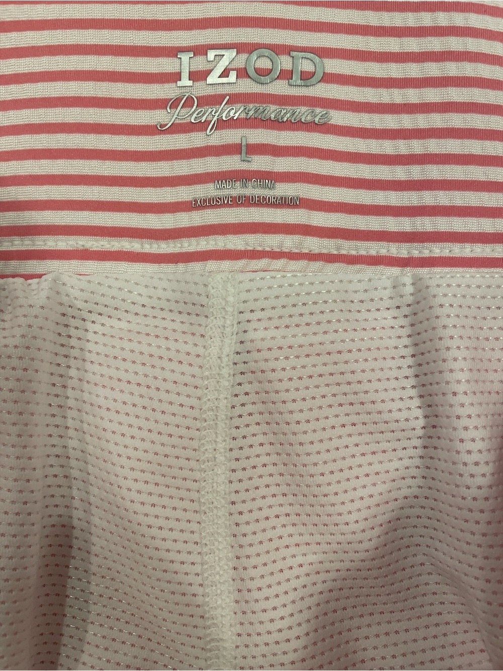 Izod Pink Pleated Tennis Skort - Picture 8 of 13